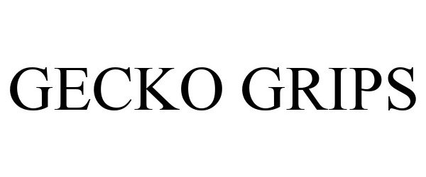 Trademark Logo GECKO GRIPS