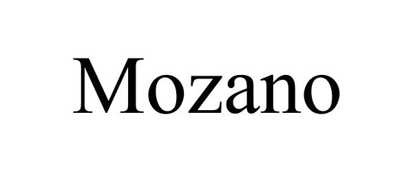  MOZANO