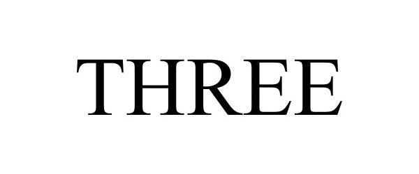 Trademark Logo THREE