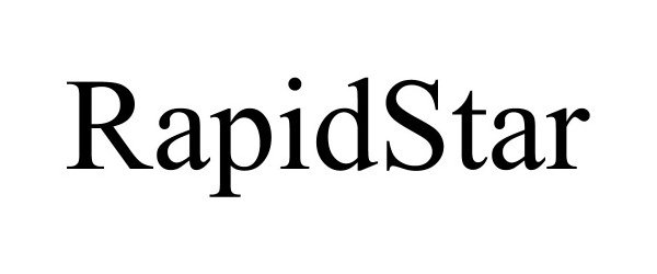 Trademark Logo RAPIDSTAR