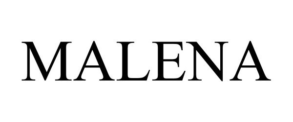 Trademark Logo MALENA