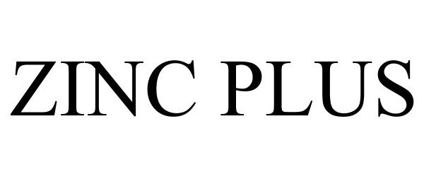 Trademark Logo ZINC PLUS
