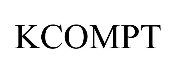 Trademark Logo KCOMPT
