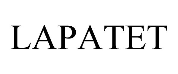 Trademark Logo LAPATET