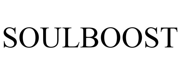 Trademark Logo SOULBOOST