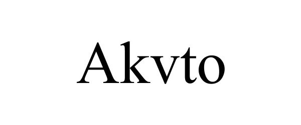 Trademark Logo AKVTO