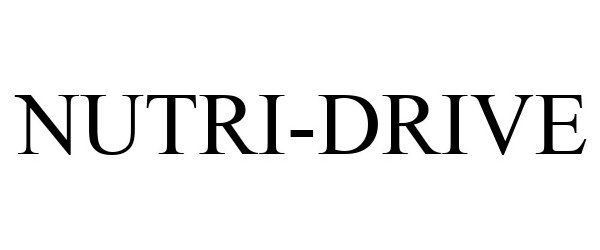 Trademark Logo NUTRI-DRIVE