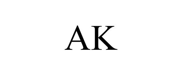 Trademark Logo AK