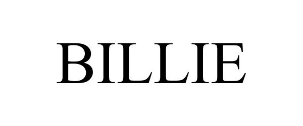 Trademark Logo BILLIE
