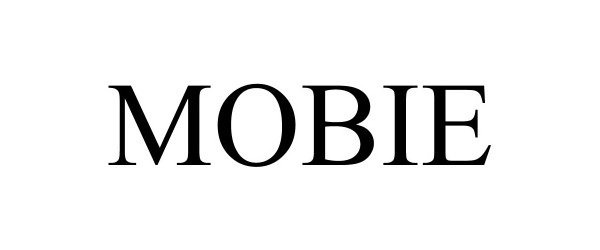 Trademark Logo MOBIE