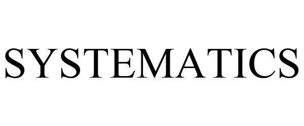Trademark Logo SYSTEMATICS