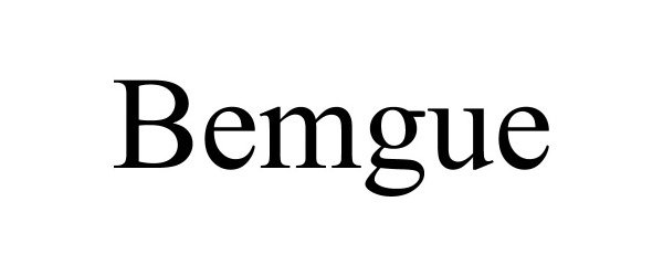 Trademark Logo BEMGUE