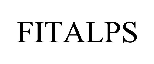 Trademark Logo FITALPS