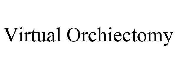 Trademark Logo VIRTUAL ORCHIECTOMY