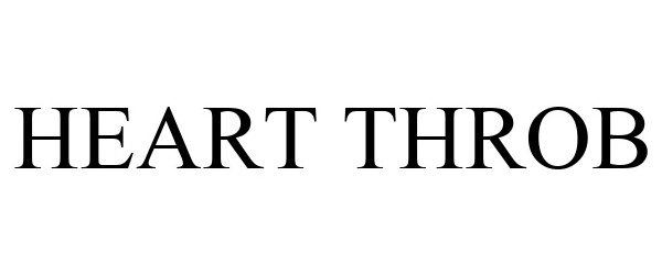 Trademark Logo HEART THROB