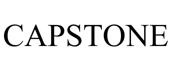 Trademark Logo CAPSTONE
