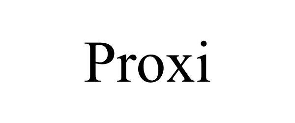 Trademark Logo PROXI