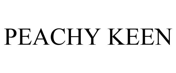 Trademark Logo PEACHY KEEN