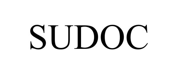 Trademark Logo SUDOC