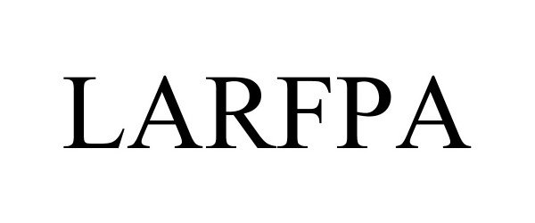 Trademark Logo LARFPA