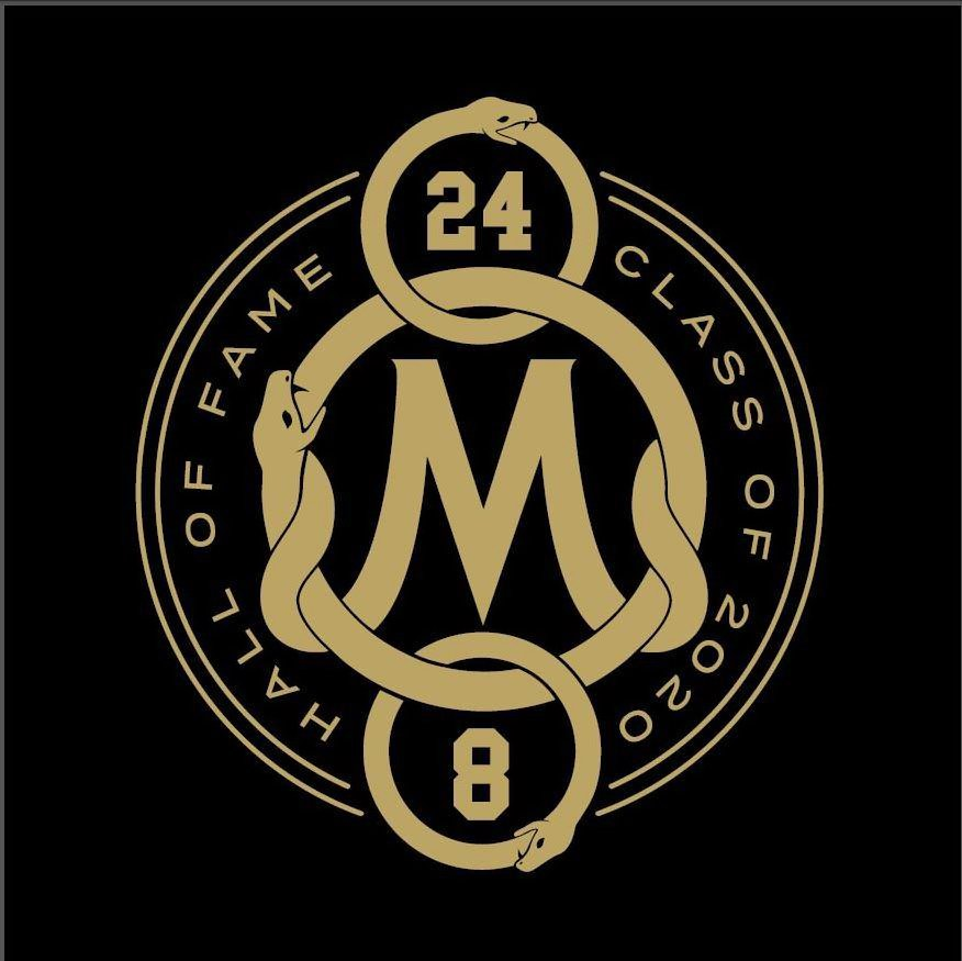 Trademark Logo THE LETTER M, THE WORDS HALL OF FAME CLASS OF 2020, AND THE NUMBERS 24 AND 8