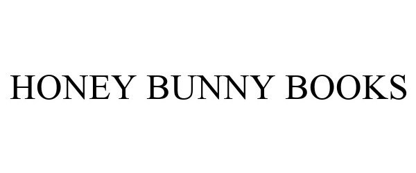 Trademark Logo HONEY BUNNY BOOKS
