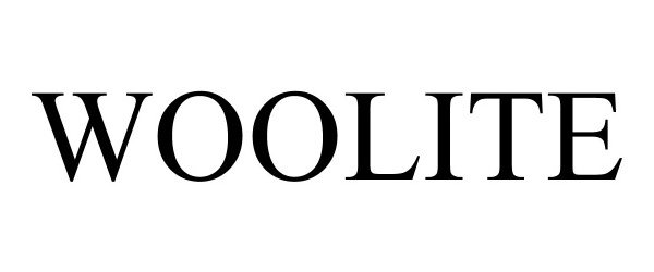 Trademark Logo WOOLITE