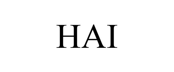 Trademark Logo HAI