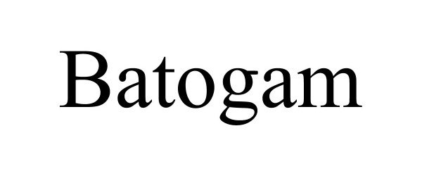 Trademark Logo BATOGAM