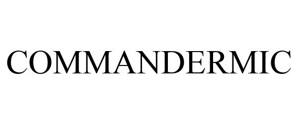 Trademark Logo COMMANDERMIC