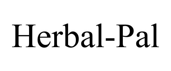 Trademark Logo HERBAL-PAL