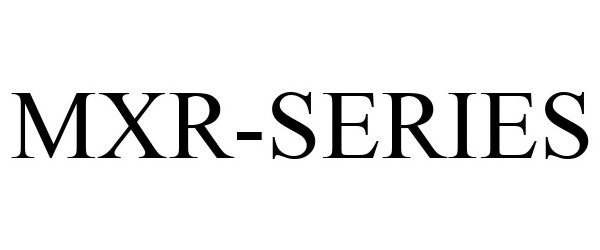 Trademark Logo MXR-SERIES