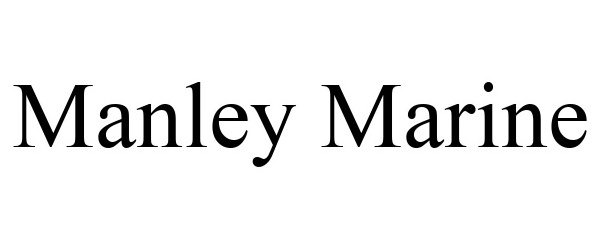  MANLEY MARINE