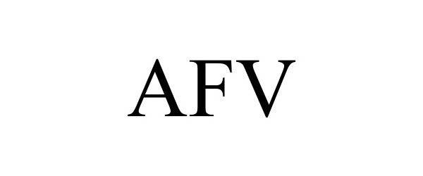 Trademark Logo AFV