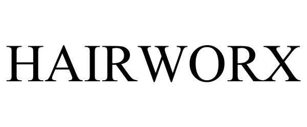 Trademark Logo HAIRWORX