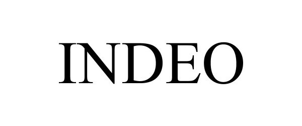 Trademark Logo INDEO
