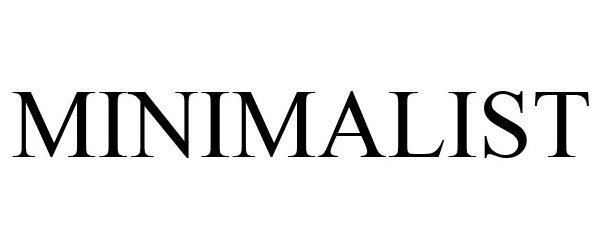 Trademark Logo MINIMALIST