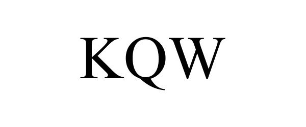Trademark Logo KQW