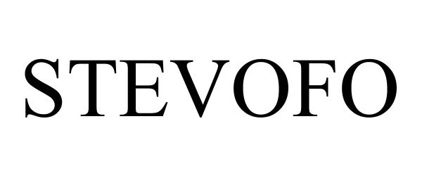 Trademark Logo STEVOFO