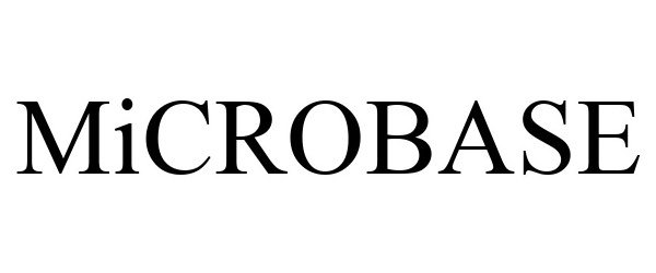 Trademark Logo MICROBASE