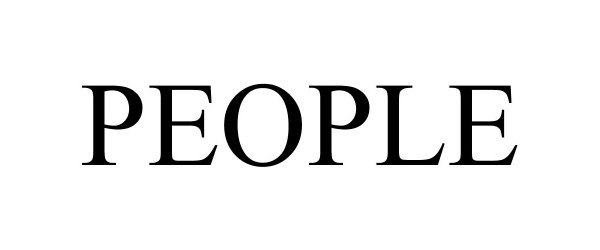 Trademark Logo PEOPLE