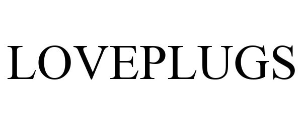 Trademark Logo LOVEPLUGS