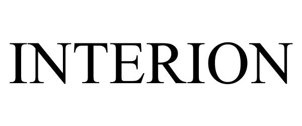 Trademark Logo INTERION