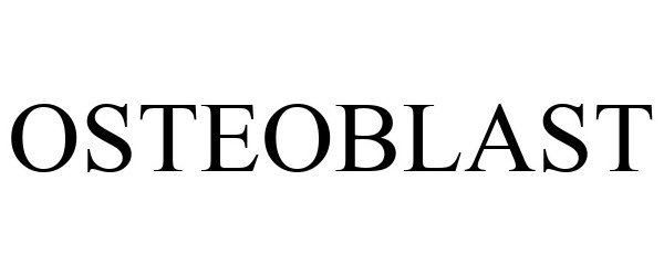 Trademark Logo OSTEOBLAST