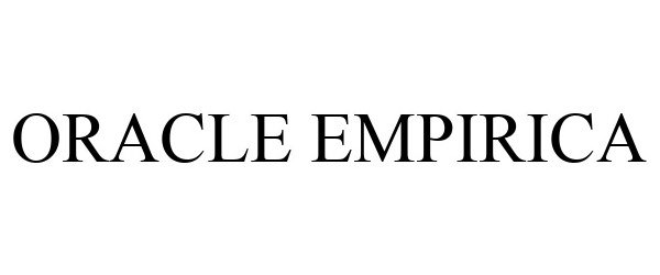 Trademark Logo ORACLE EMPIRICA