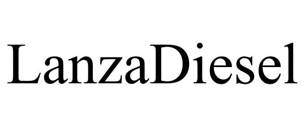 Trademark Logo LANZADIESEL