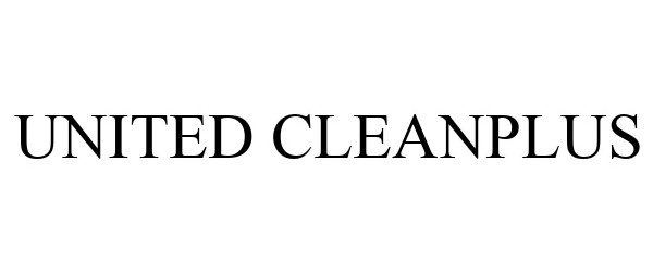 Trademark Logo UNITED CLEANPLUS