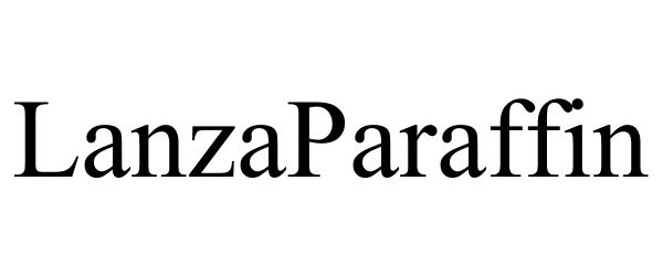 Trademark Logo LANZAPARAFFIN