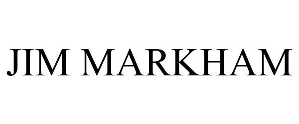 Trademark Logo JIM MARKHAM