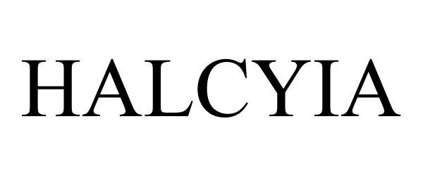 Trademark Logo HALCYIA